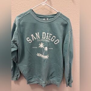 Comfort Colors Teal San Diego Sweatshirt